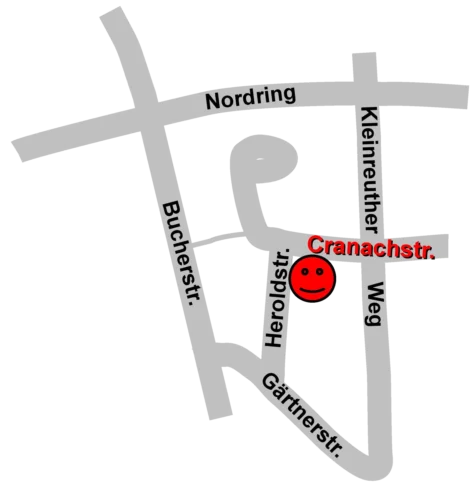 Wegbeschreibung Straßenkarte